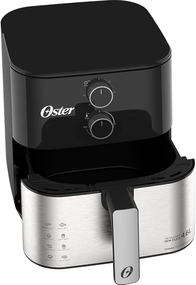 Fritadeira Sem Óleo Oster -4,96 Litros - OFRT520