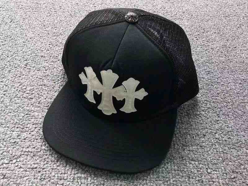 Boné Chrome Hearts Trucker Cemetery Preto/Branco
