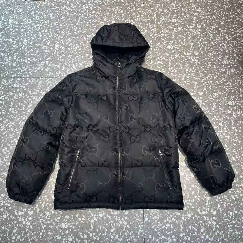 Jaqueta Gucci GG Canvas Jumbo Puffer Preta