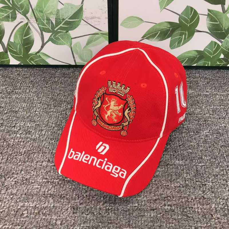 Boné Balenciaga Paris Soccer Red