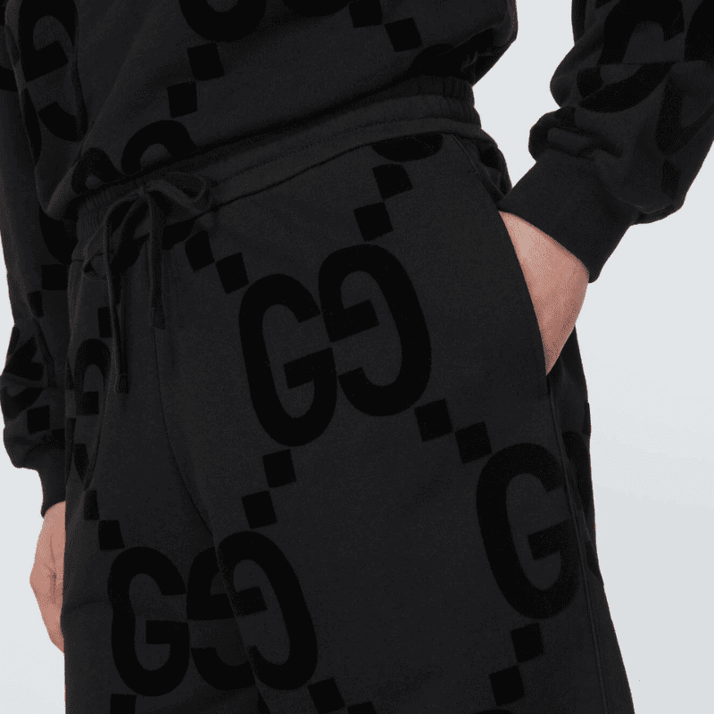 Calça Gucci GG Jumbo Preta