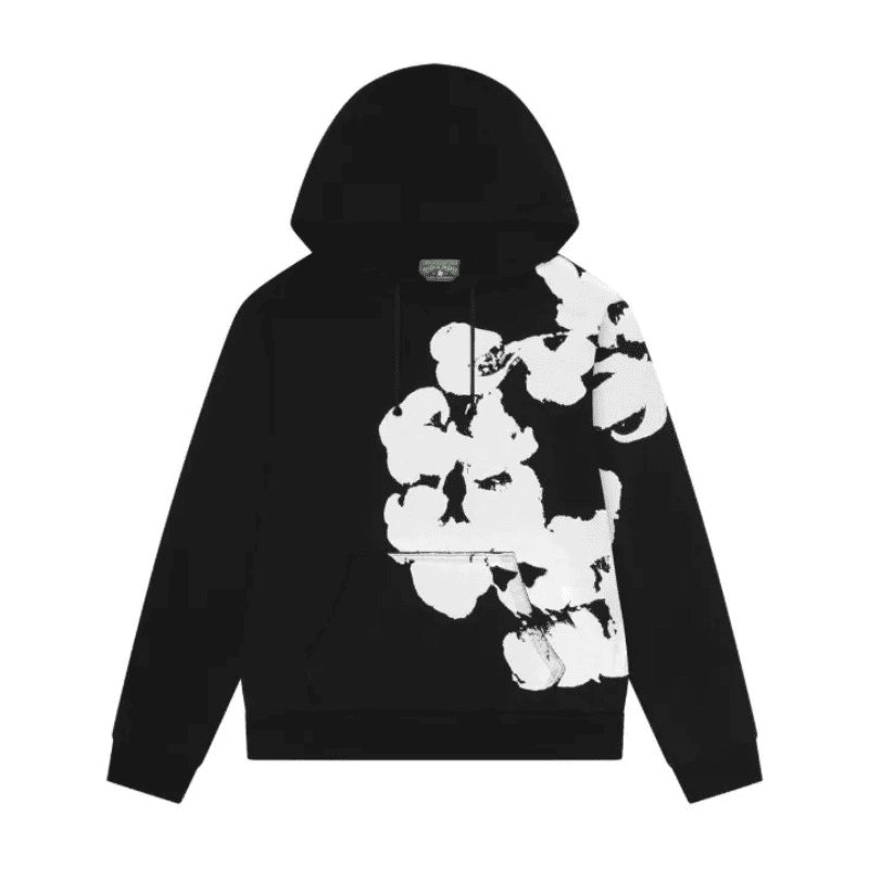 Moletom Denim Tears Big Cotton Wreath Black