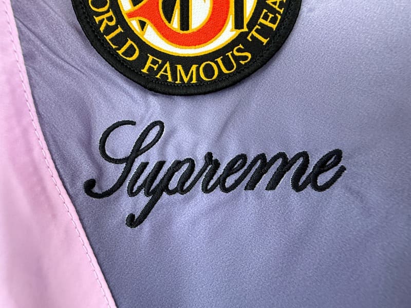 Conjunto Supreme x Umbro Gradient Track Pink