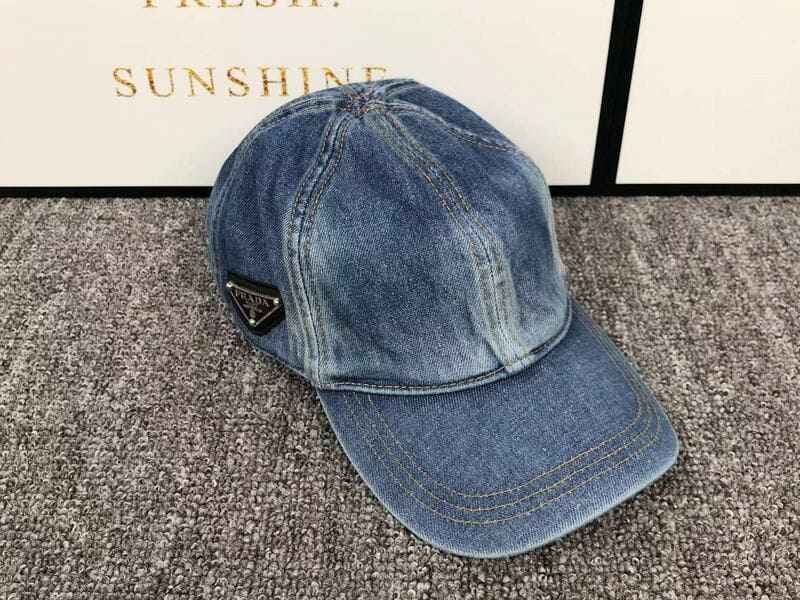 Boné Prada Denim Azul