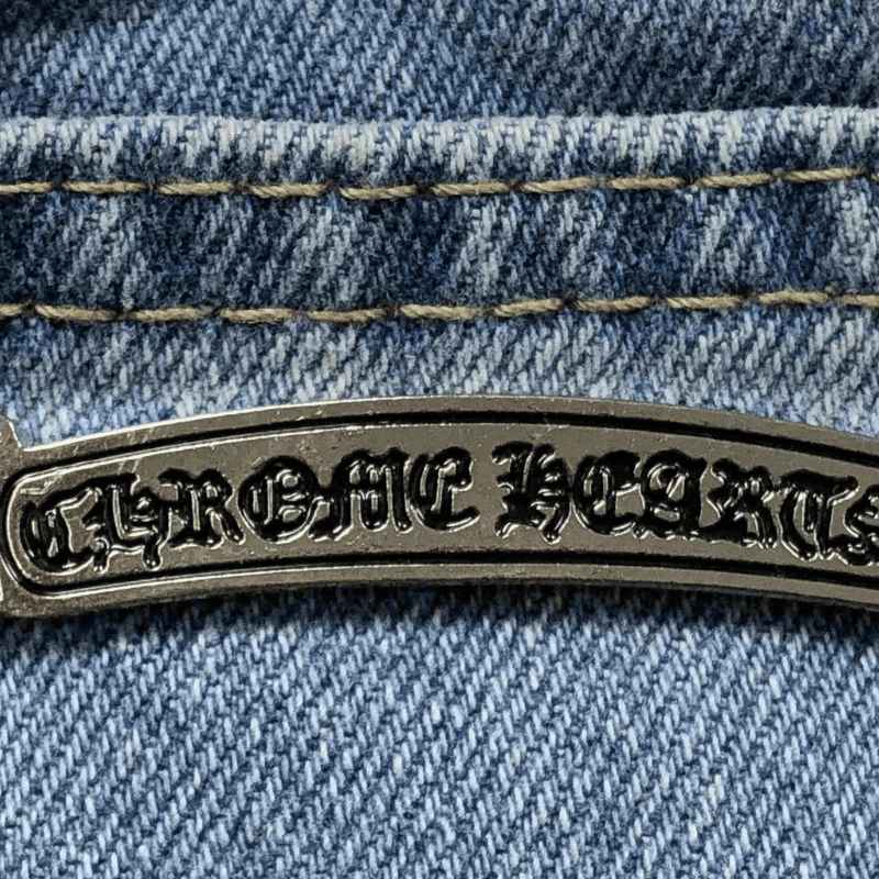 Calça Chrome Hearts Jeans Cross