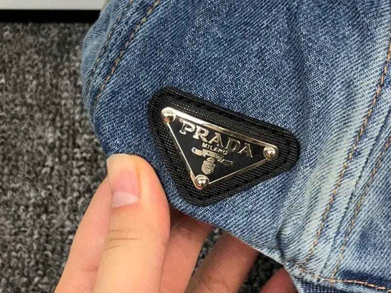 Boné Prada Denim Azul