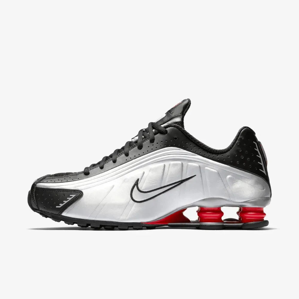 Nike Shox R4 Black Metallic Silver