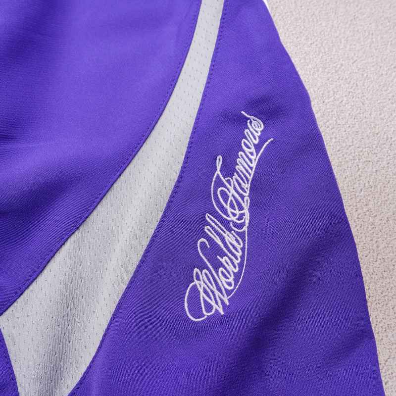Conjunto Supreme x Nike Track Roxo