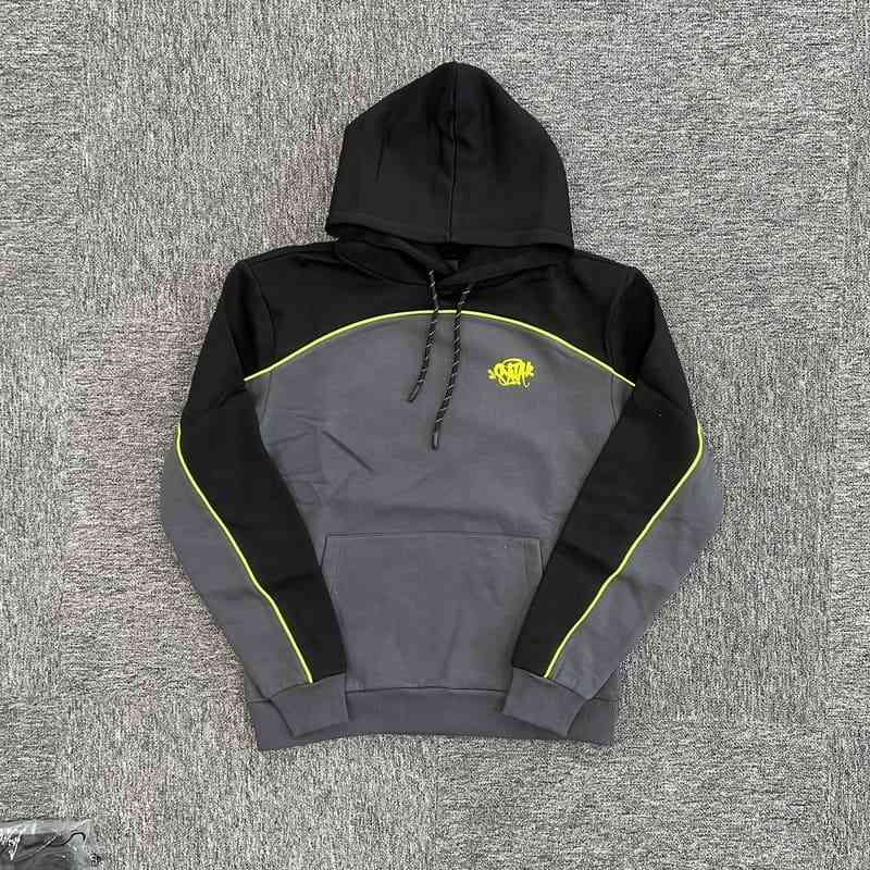 Conjunto Synaworld Pipe Hoodie & Shorts Cinza