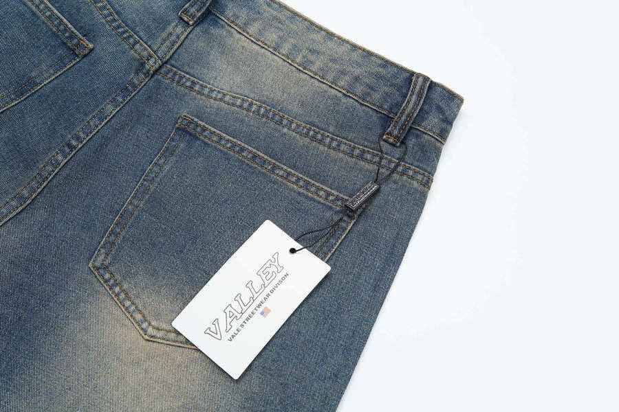 Bermuda Vale Forever Valley Logo Denim