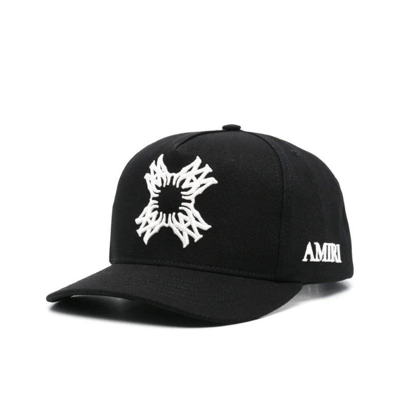 Boné Amiri MA Quad Canvas Preto
