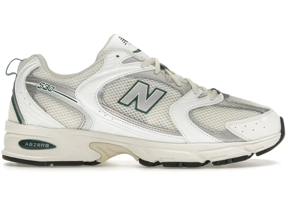 New Balance 530 Sea Salt White Marsh Green