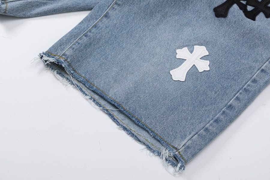 Bermuda Chrome Hearts Cross Jeans