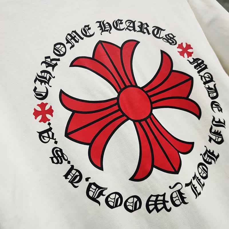 Camiseta Chrome Hearts Hollywood Plus Cross