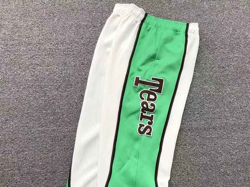 Calça Denim Tears Track White/Green