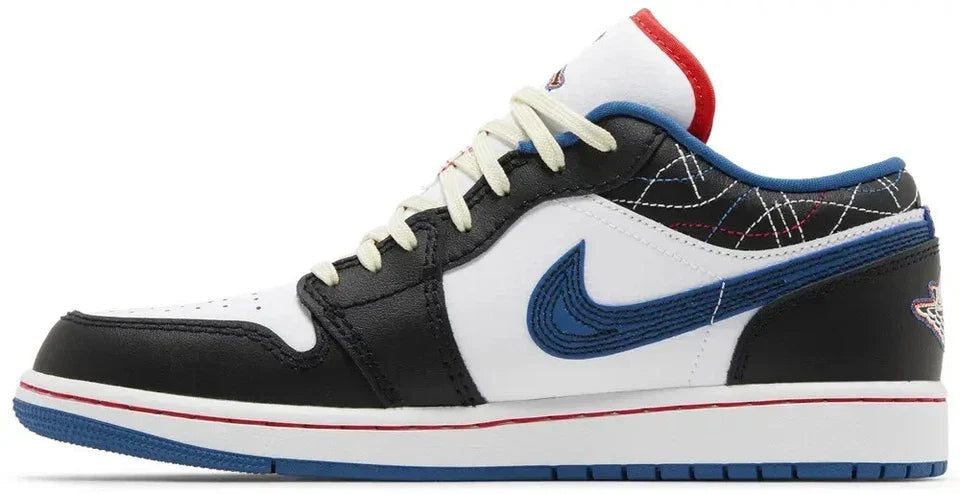 Jordan 1 Low SE Industrial Blue Sashiko