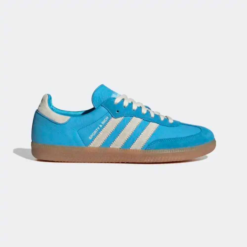 Samba OG x Sporty Rich Blue Rush–Azul Royal
