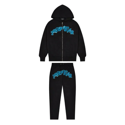 Conjunto Trapstar Wildcard Chenille BlueBlack