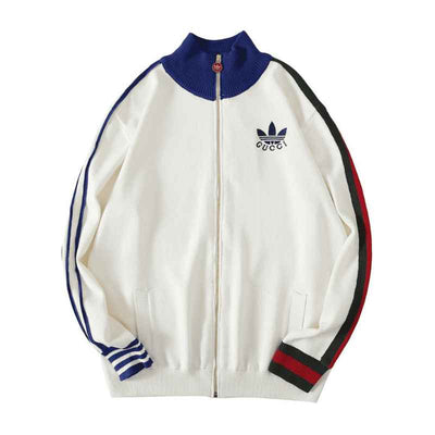 Jaqueta Adidas x Gucci Viscose Zip-Up White