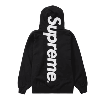 Moletom Supreme Satin Appliqué Preto