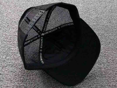 Boné Chrome Hearts Trucker Cemetery Preto/Branco