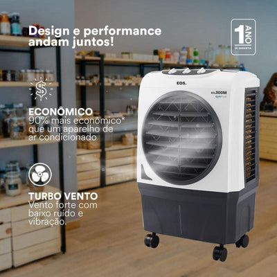 Climatizador De Ar Profissional Eos Ecl300m Pro 30l