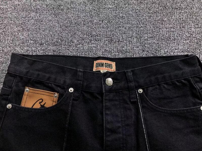 Conjunto Corteiz C-Star Denim Jeans Preto