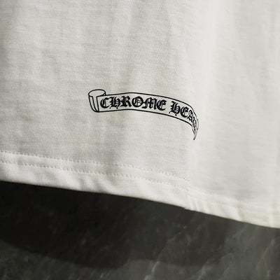 Camiseta Chrome Hearts Hollywood Plus Cross