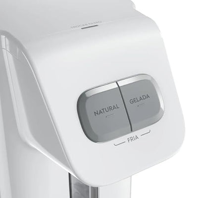 Purificador Electrolux de Água Gelada Fria e Natural Elétrico Compacto Eletronico placa Electrolux Filtro refil 6 meses ou 3000l Bivolt Branco PE15B