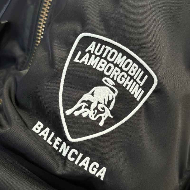 Jaqueta Balenciaga x Lamborghini Automobili Bomber Black