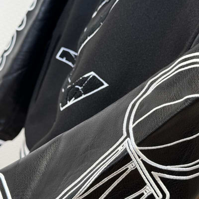 Jaqueta Louis Vuitton x NBA Leather Preta