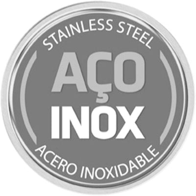 Conjunto de Panelas 10 Peças Allegra em Aço Inox - Tramontina