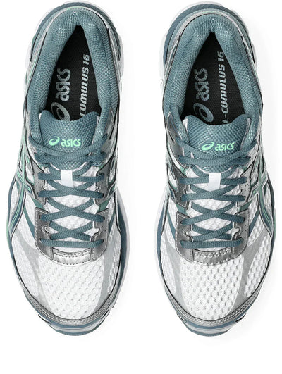 GEL-Cumulus 16 - Unissex - Cinza com Verde