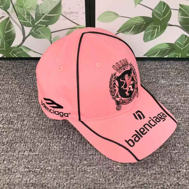 Boné Balenciaga Paris Soccer Pink
