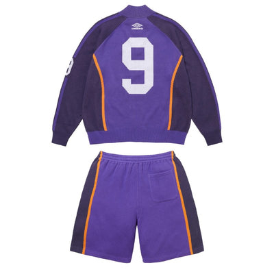 Conjunto Supreme x Umbro Zip Up Purple