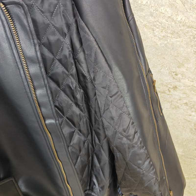 Jaqueta Balenciaga x Automobili Lamborghini Preta