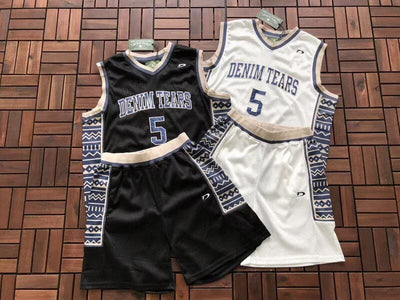 Conjunto Denim Tears Jersey Game White