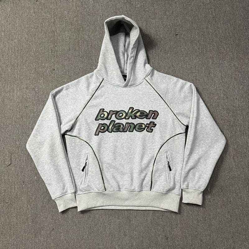 Moletom Broken Planet Performance Heather Grey