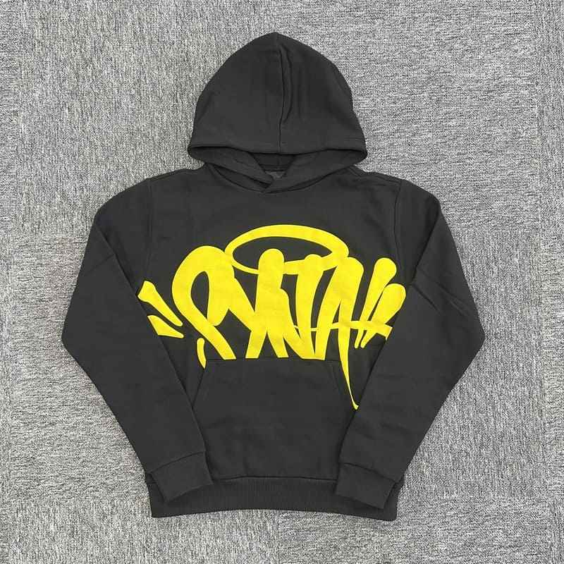 Conjunto Synaworld Logo Black Yellow