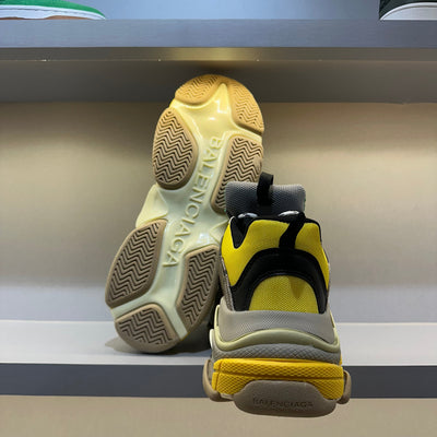Gucci X Balenciaga The Hacker Project Triple S Beige Green Yellow (Pronta Entrega)