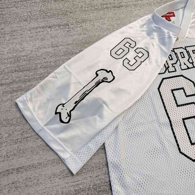 Camiseta Supreme Jersey Bones Football White