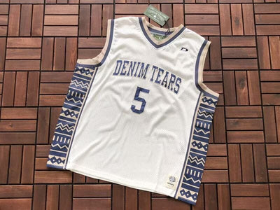 Conjunto Denim Tears Jersey Game White