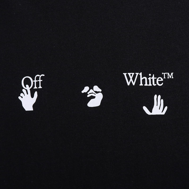 Camiseta Off-White Peace Worldwide Black