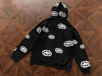 Moletom Denim Tears x Corteiz Zip Black