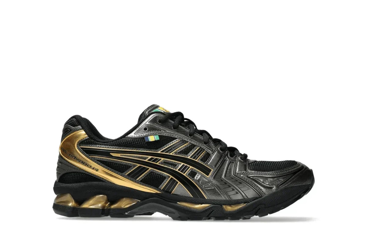 Asics Gel-Kayano 14 x Senna Black Gold Preto