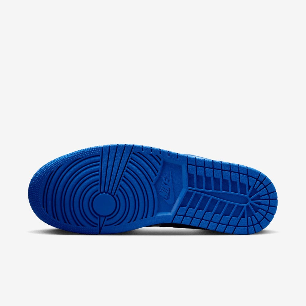 Air Jordan 1 Low Black White Game Royal Platinum