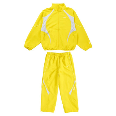 Conjunto Supreme x Nike Track Amarelo