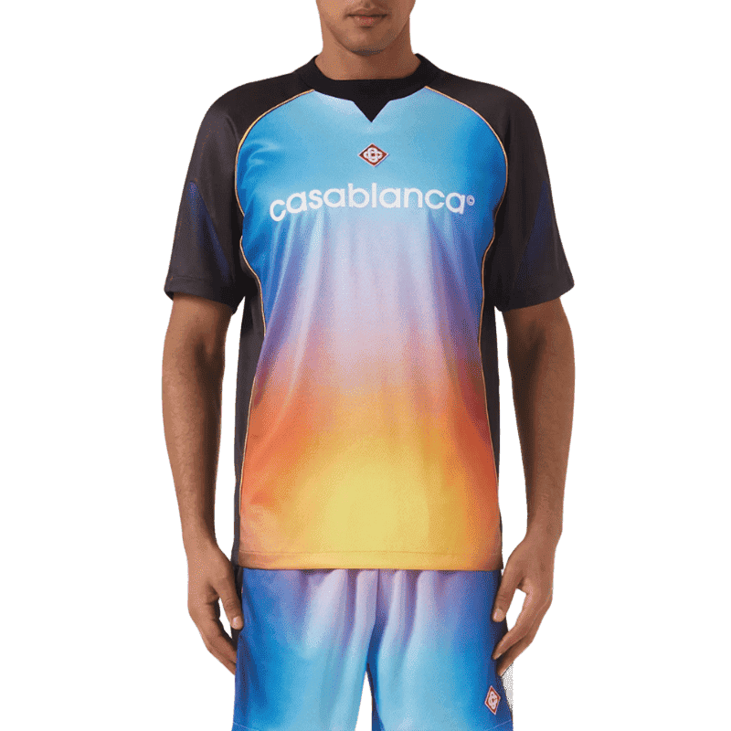 Conjunto Casablanca Printed Football Gradient