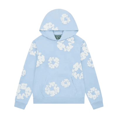 Moletom Denim Tears The Cotton Wreath Powder Blue