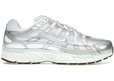 Nike P-6000 White Blue Tint Sail Metallic Silver